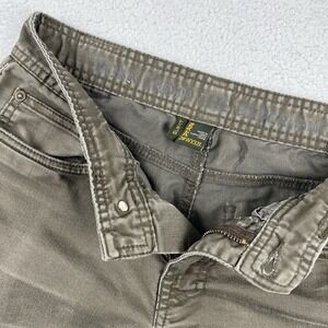 prAna‎ Bridger Jean Pants Mens 28x29 Khaki Hiking Stretch Casual Travel School